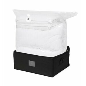 Compactor Black Edition vakuový úložný box s vyztuženým pouzdrem - XXL 210 litrů, 50 x 65 x 27 cm